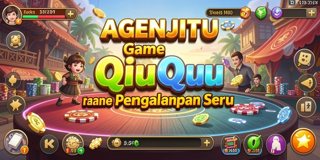 Tampilan menarik saat bermain QiuQiu di AGENJITU.