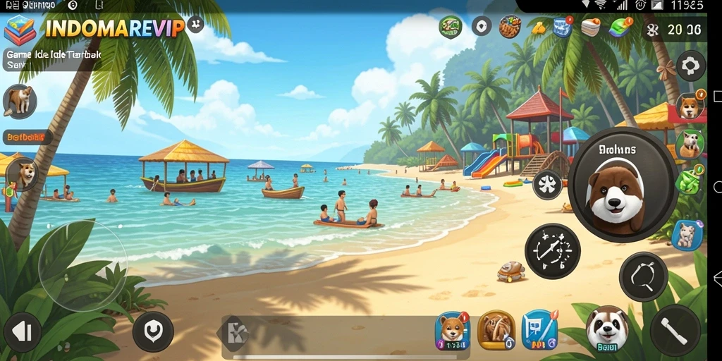 Tampilan gameplay INDOMAREVIP yang menawan dan interaktif.