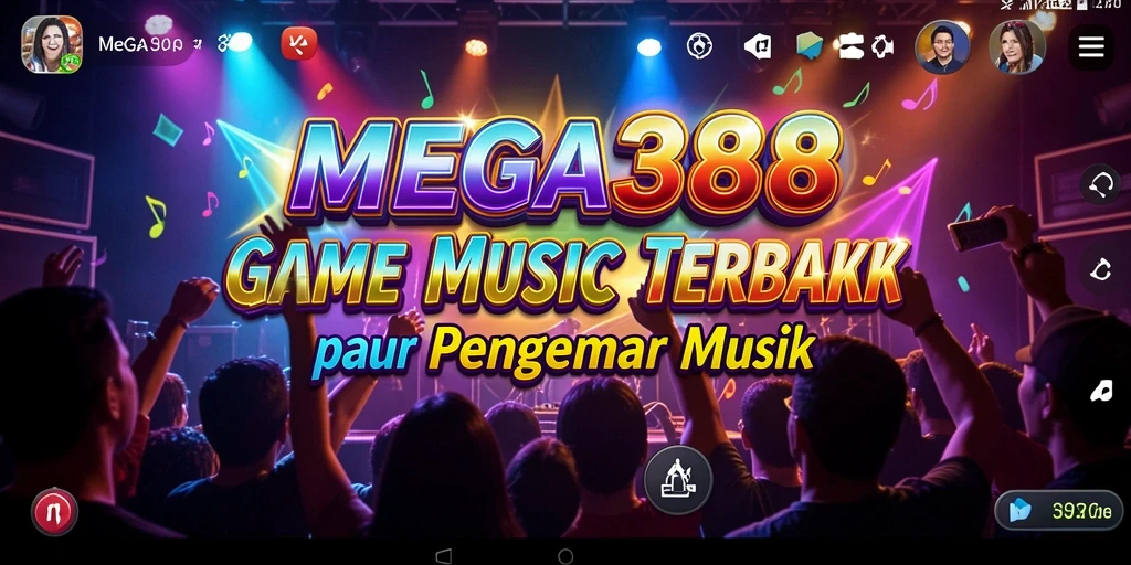 Tampilan gameplay MEGA388 dengan berbagai pilihan lagu menarik.