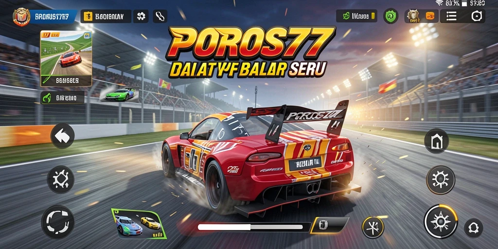 Gameplay Racing POROS77 yang menegangkan dan grafis yang memukau.
