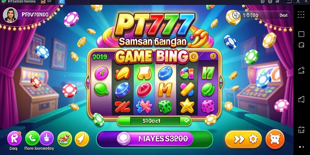 Tampilan gameplay Bingo PT777 yang menarik dan intuitif.