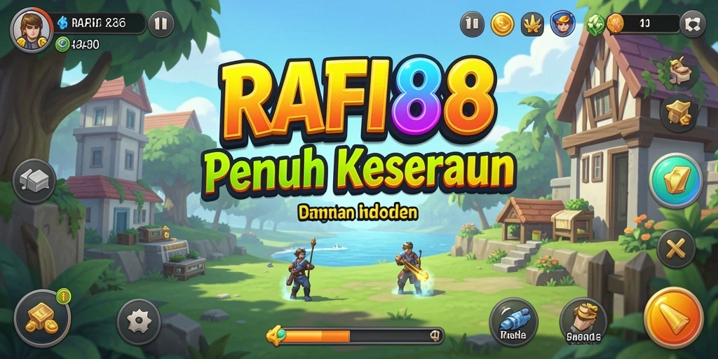 Tampilan gameplay yang menarik dari RAFI88 dalam genre Idle.